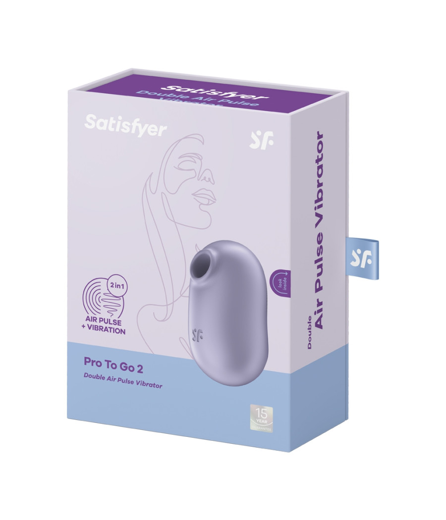 Stimulateur Satisfyer Pro To Go 2 lavande