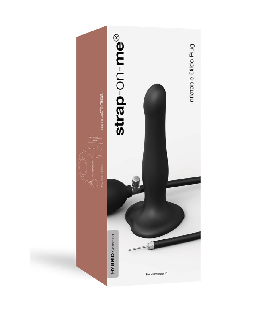 Dildo plug gonflable - Strap-On-Me