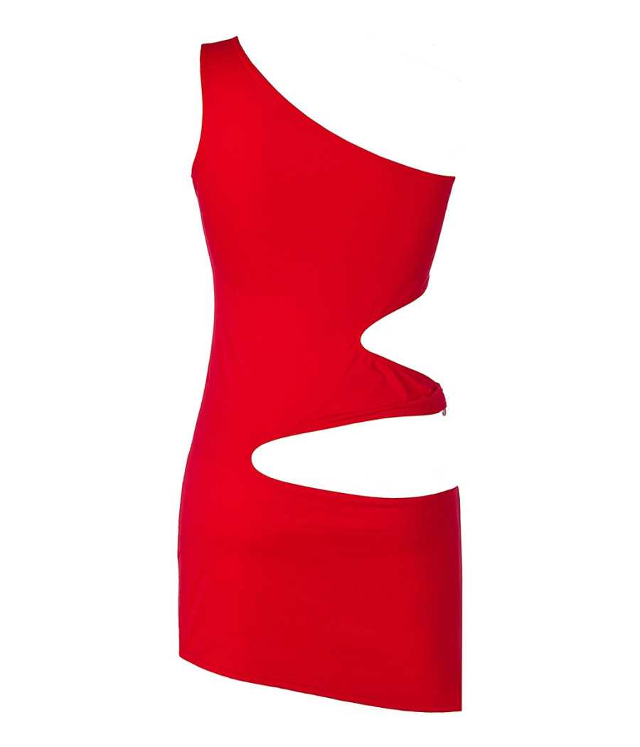 Robe rouge V-9249 - Axami