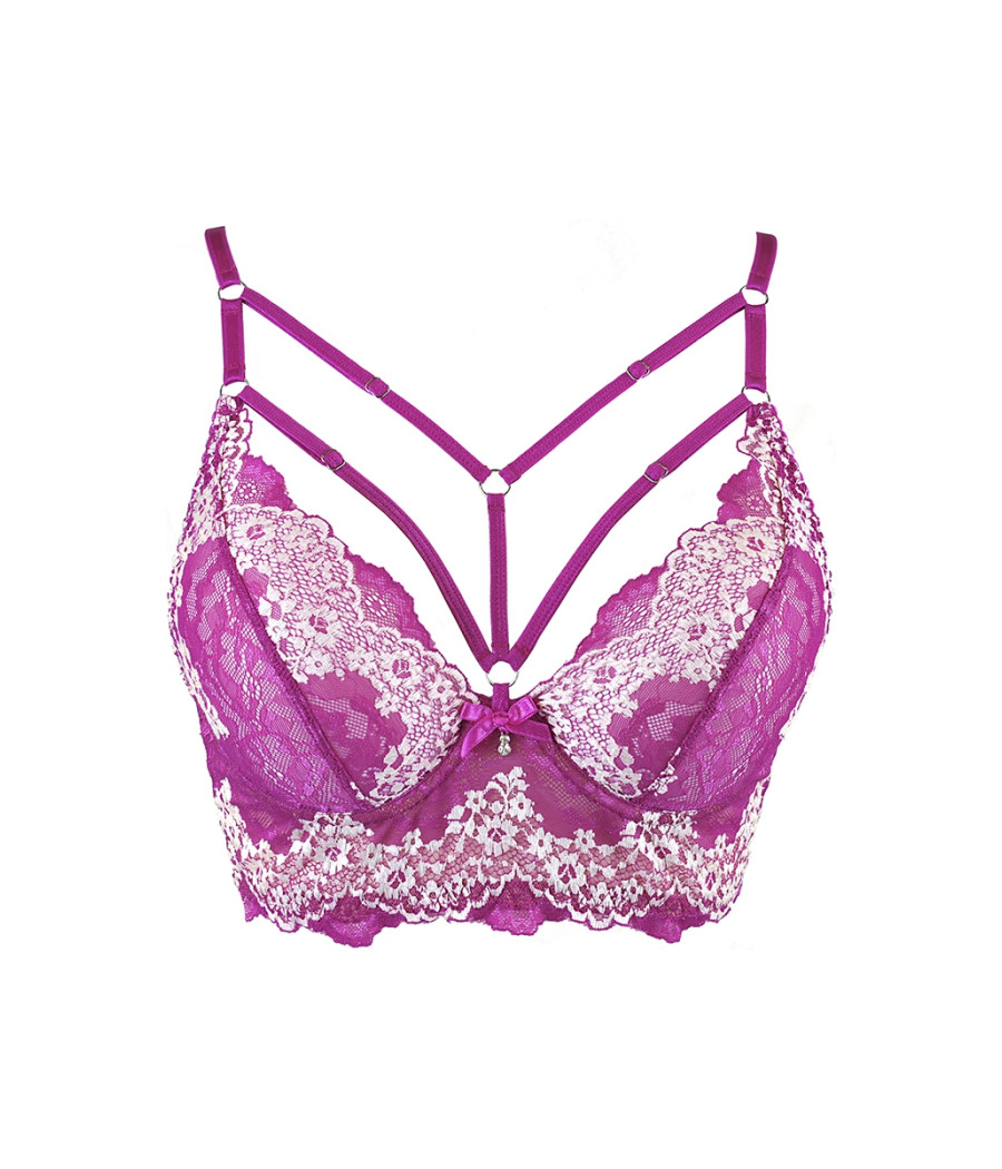 Soutien-gorge fuchsia V-9741 - Axami