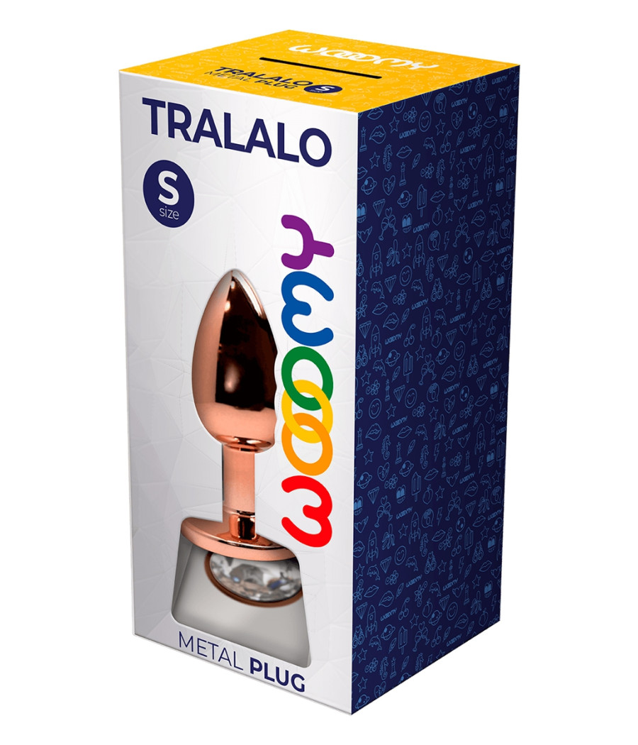 Plug bijou Tralalo transparent S - Wooomy