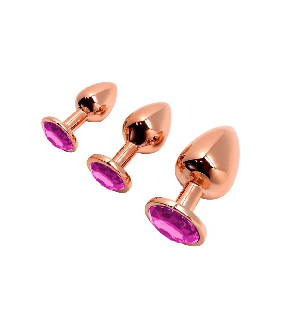 Plug bijou Tralalo rose S - Wooomy