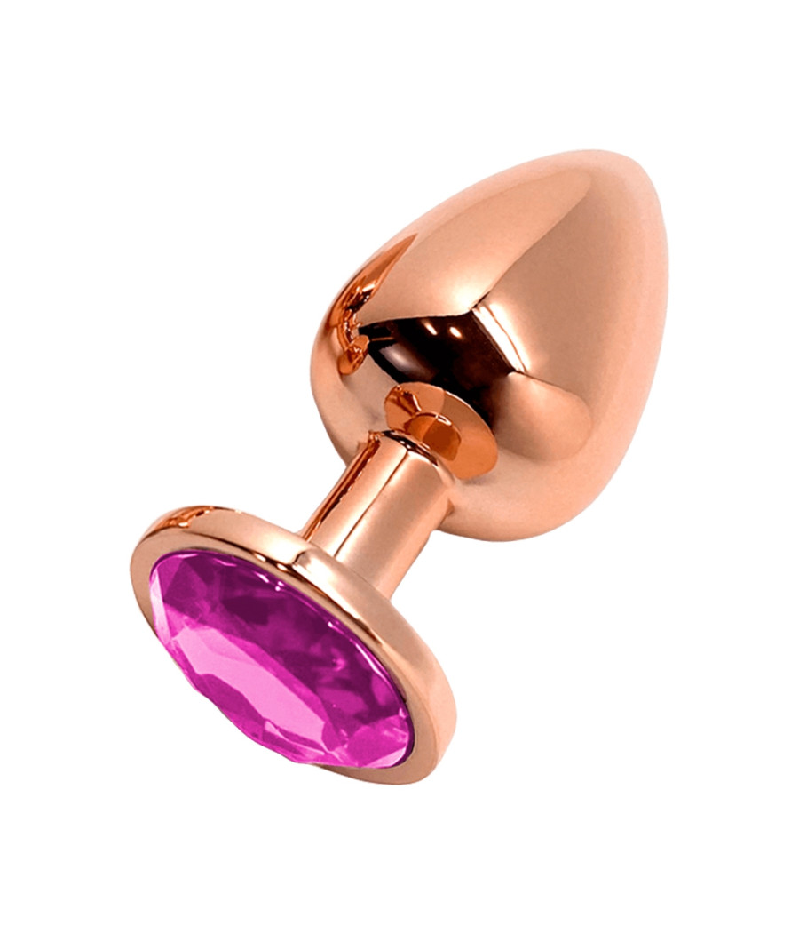 Plug bijou Tralalo rose L - Wooomy