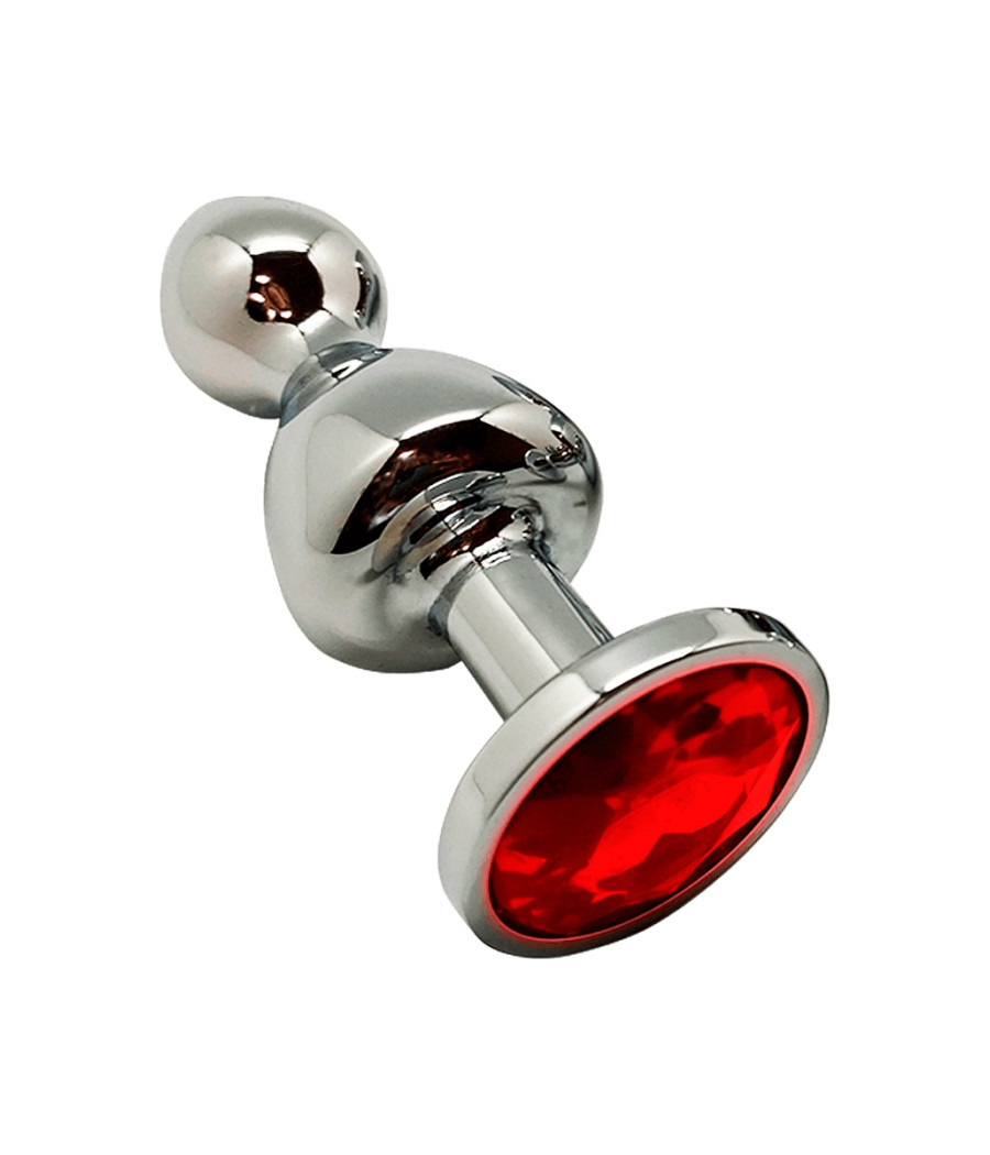 Plug bijou Lollypop rouge L - Wooomy