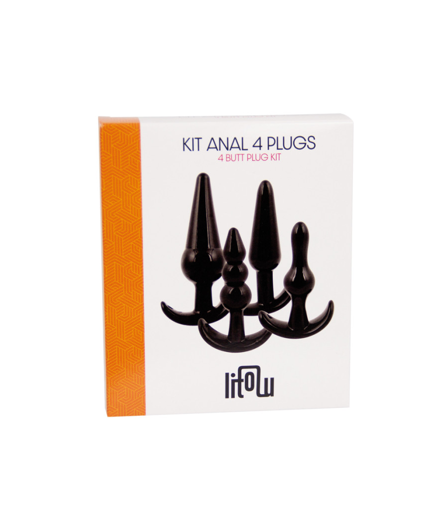 kit d'entrainement anal 4 plugs - Litolu