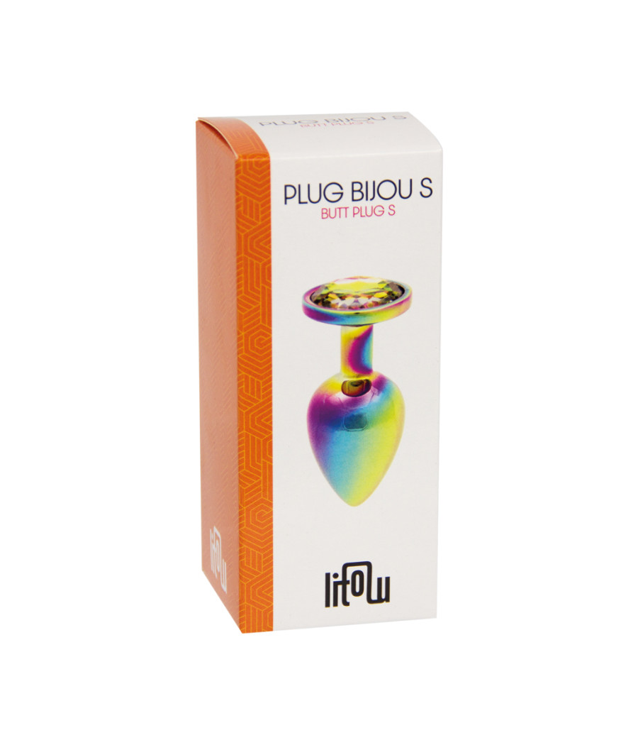 Plug bijou arc-en-ciel S - Litolu