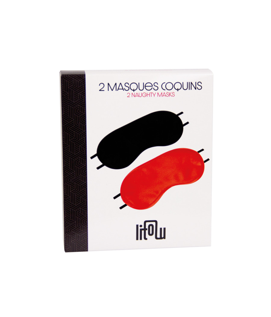 2 masques coquins - Litolu