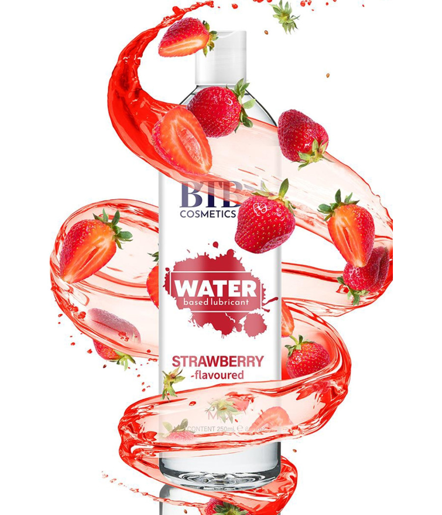 Lubrifiant parfumé Fraise 250 ml - BTB