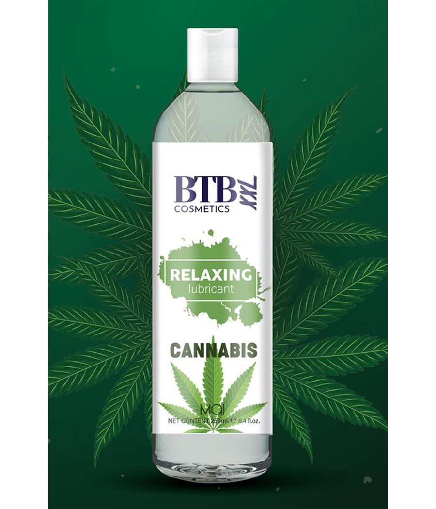 Lubrifiant relaxant au cannabis 250 ml - BTB