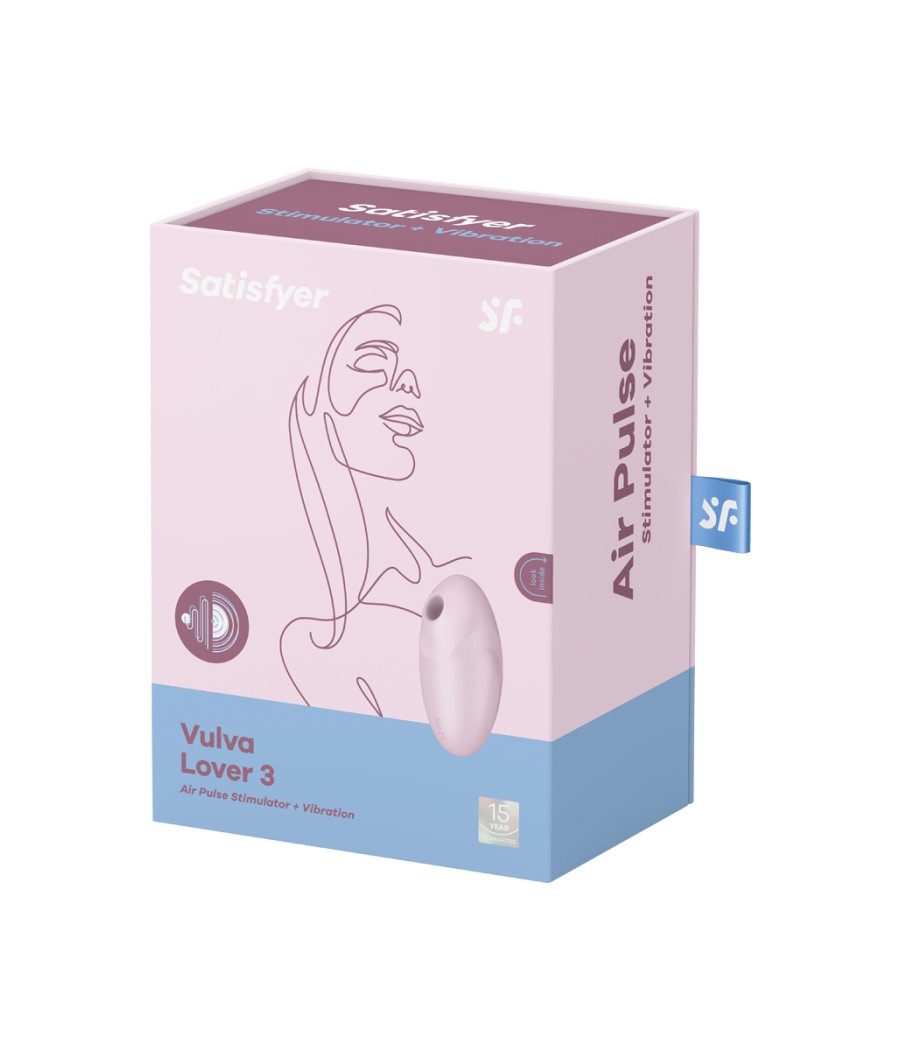 Double stimulateur  Vulva lover 3 Rose - Satisfyer