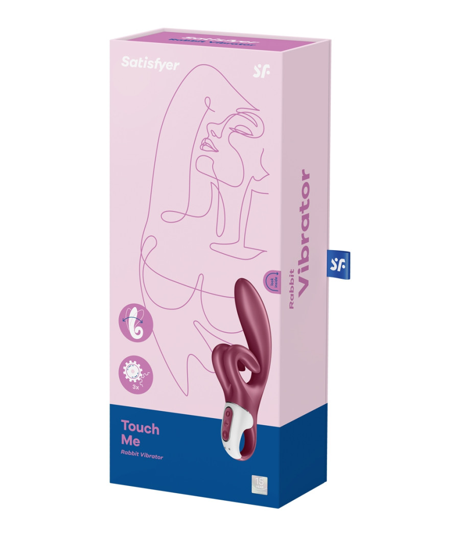 Vibro Touch Me rouge - Satisfyer