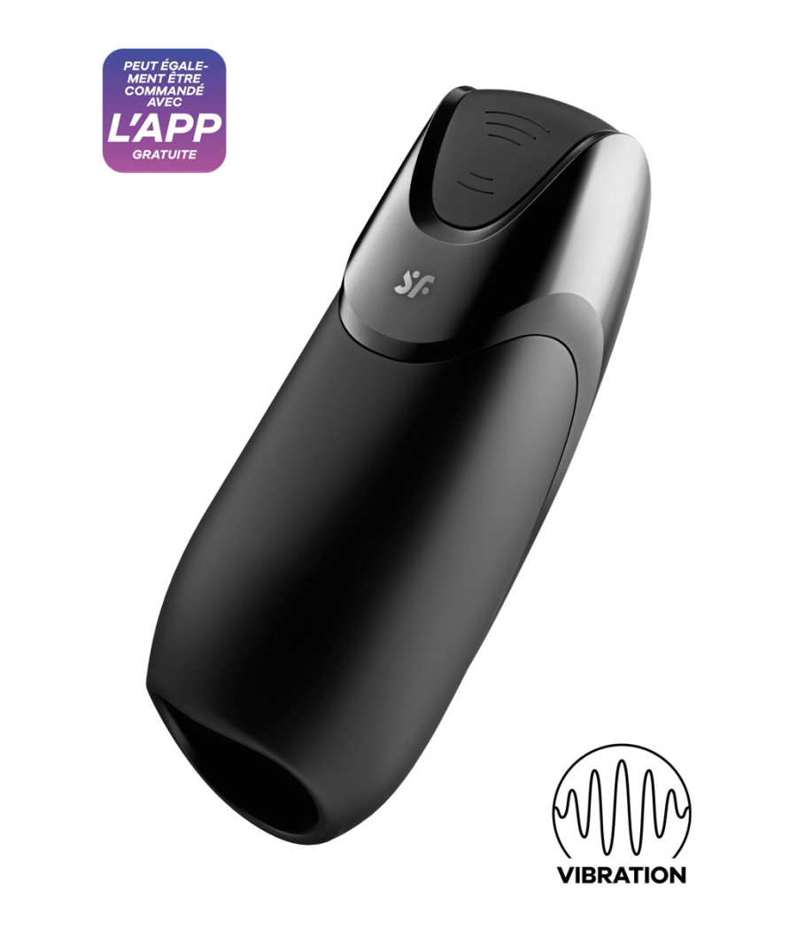 Masturbateur Men vibration+ Connecté - Satisfyer