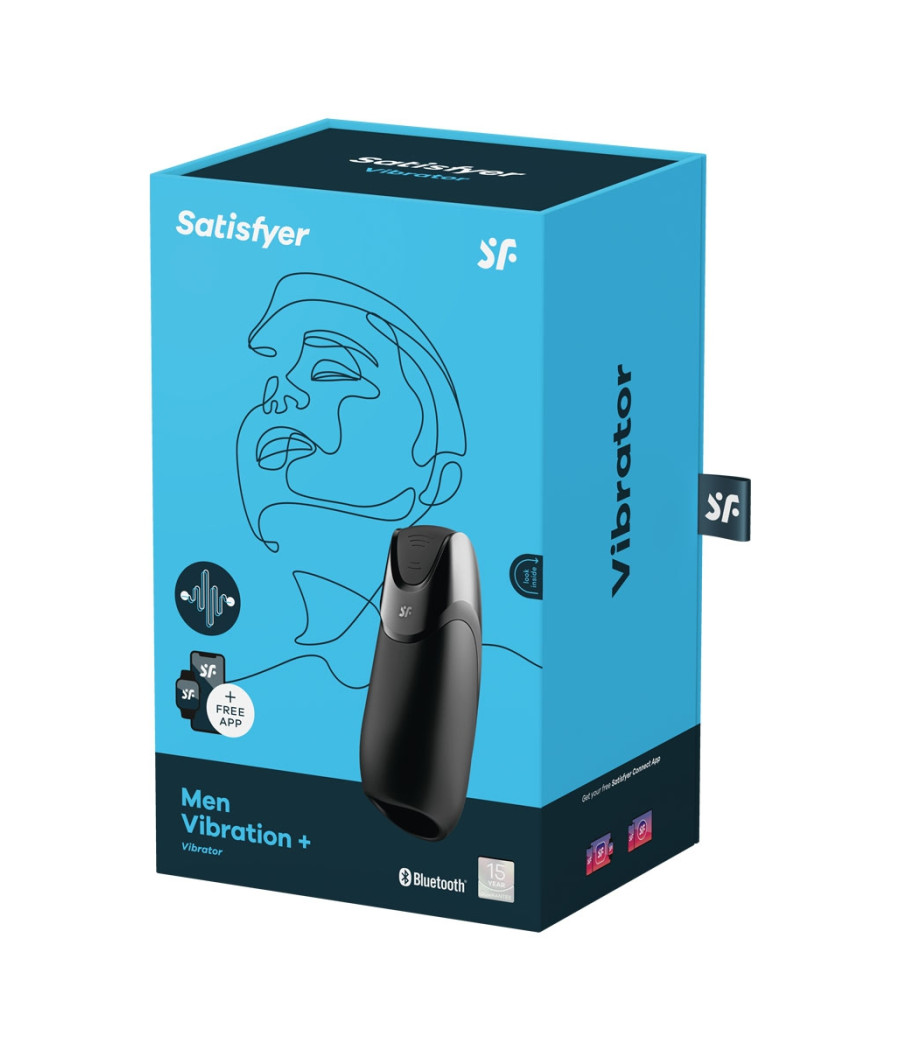 Masturbateur Men vibration+ Connecté - Satisfyer