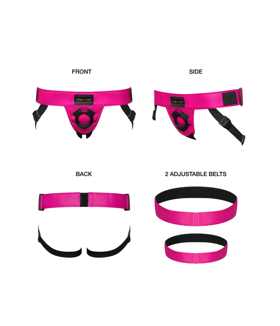 Harnais Curious fuchsia - Strap On Me