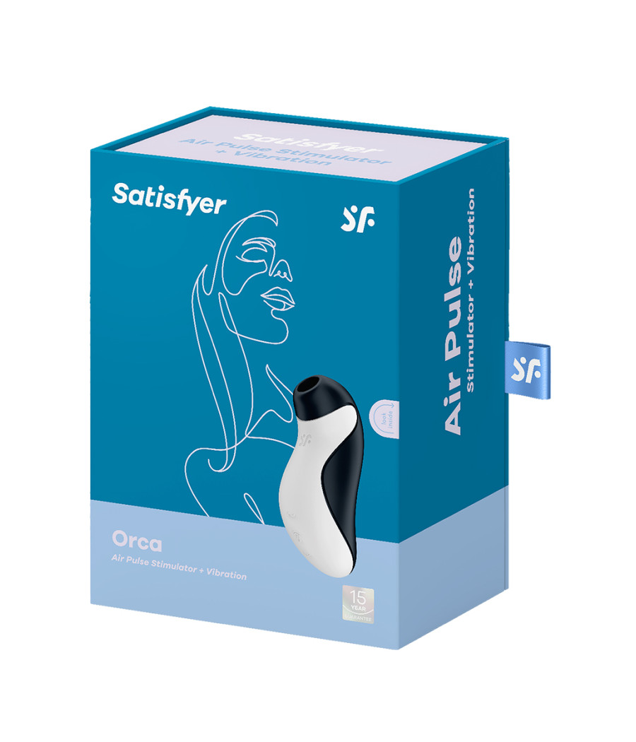 Orca - Stimulateur Air pulsé + Vibrations - Satisfyer