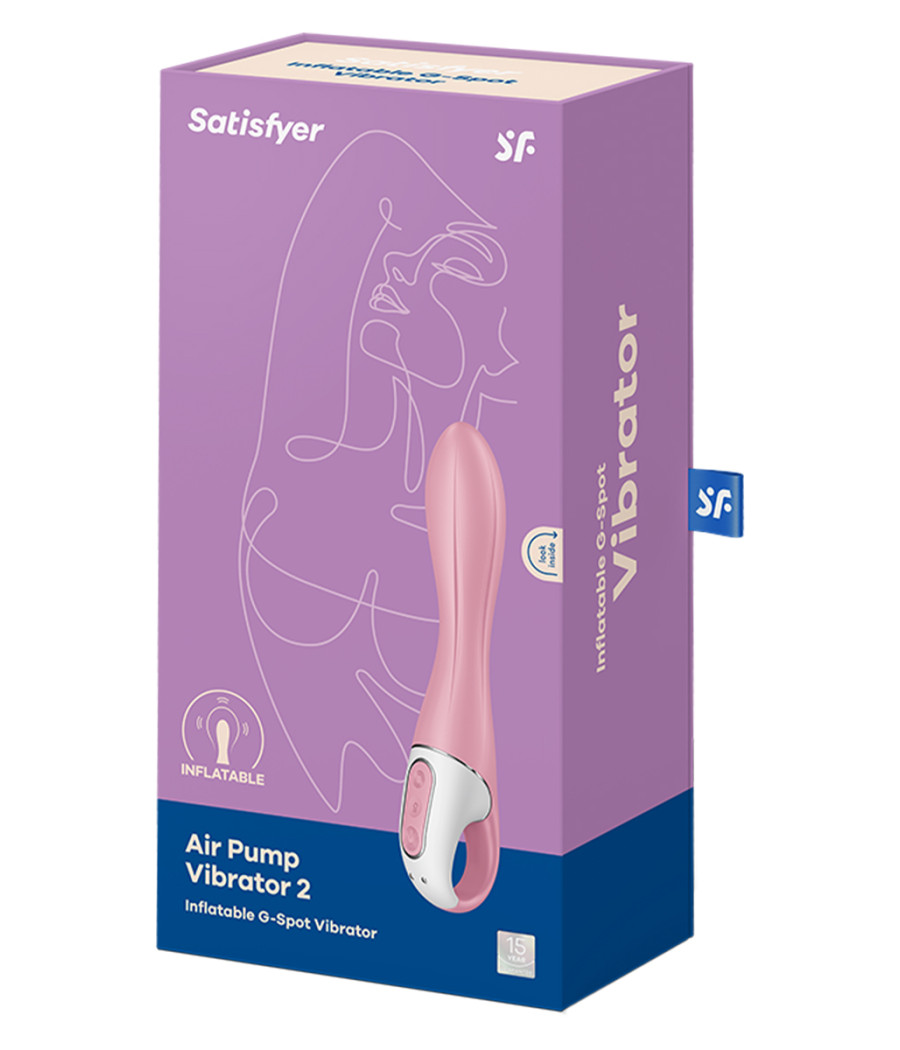 Vibro gonflable Satisfyer Air Pump Vibrator 2