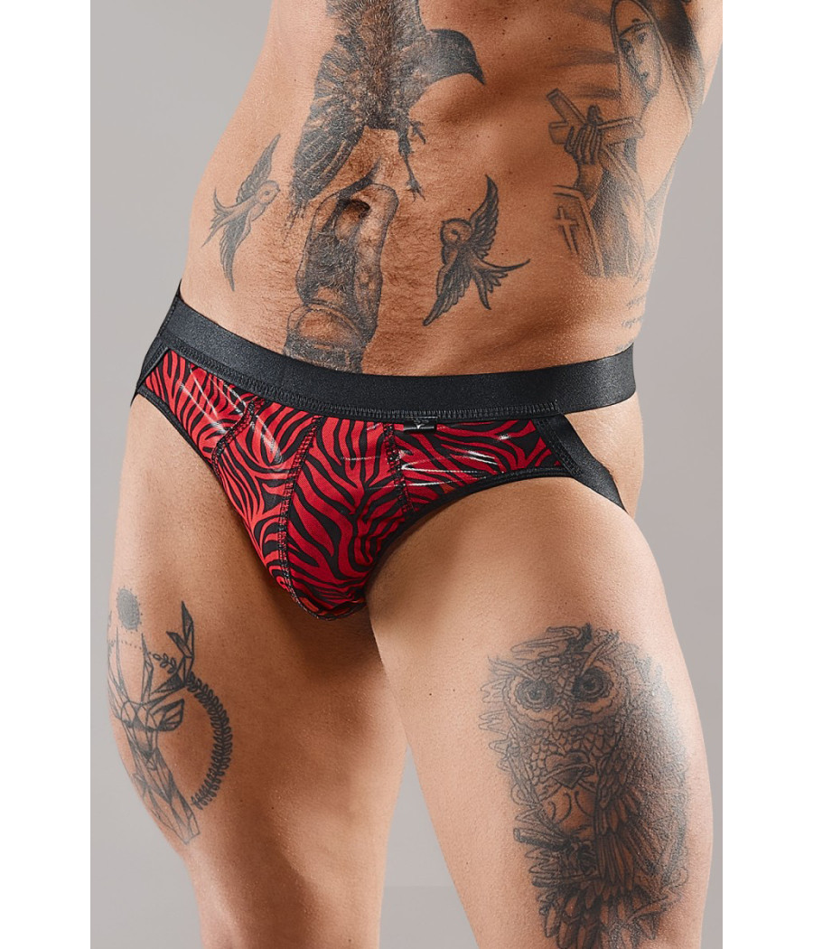 Jockstrap en tulle zébré - Regnes