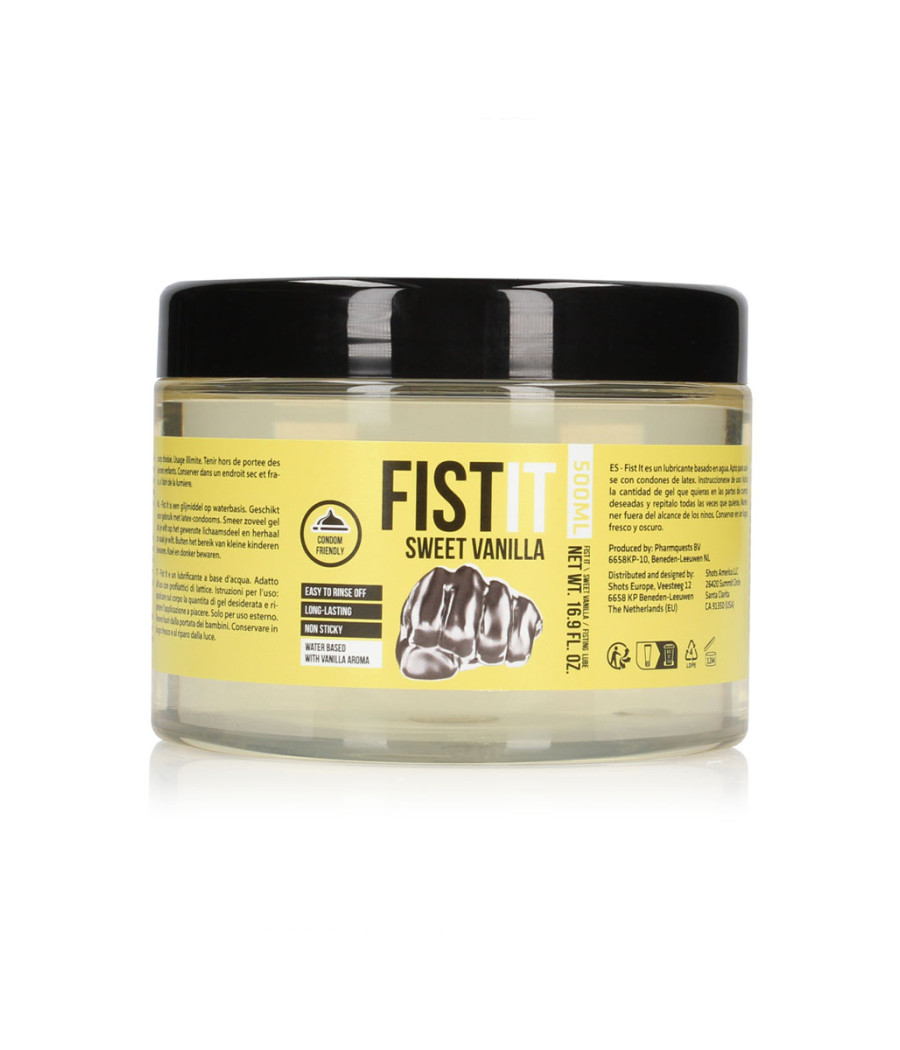 Lubrifiant Fist It 500 ml aromatisé vanille