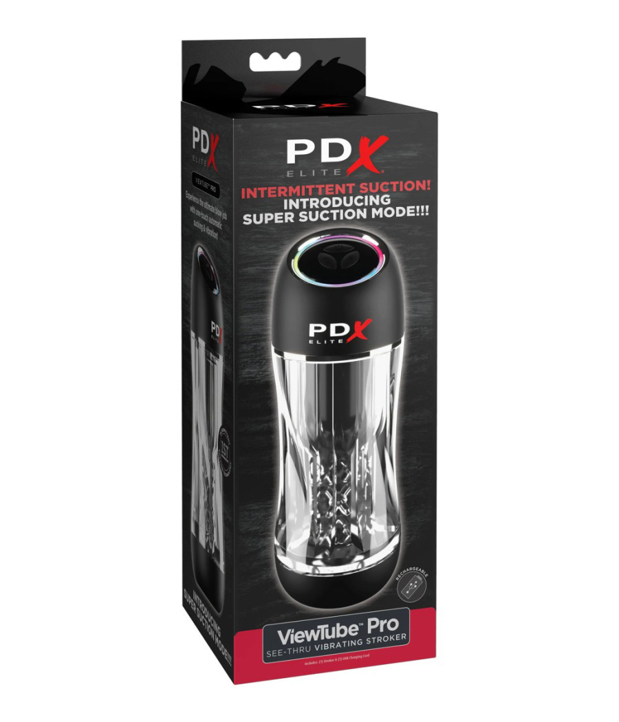 Masturbateur vibrant PDX Elite ViewTube Pro