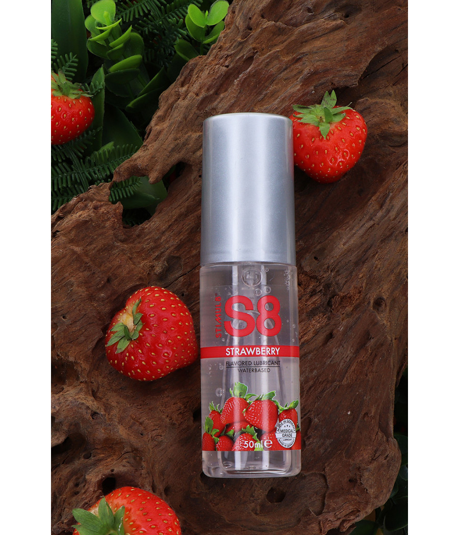 Lubrifiant parfumé Fraise 50ml - S8