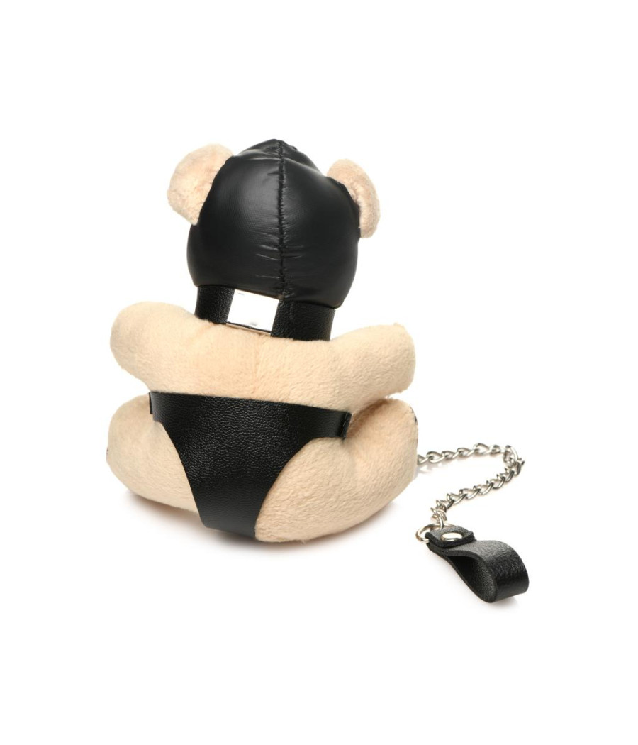 Porte-clés Teddy Bear BDSM avec cagoule