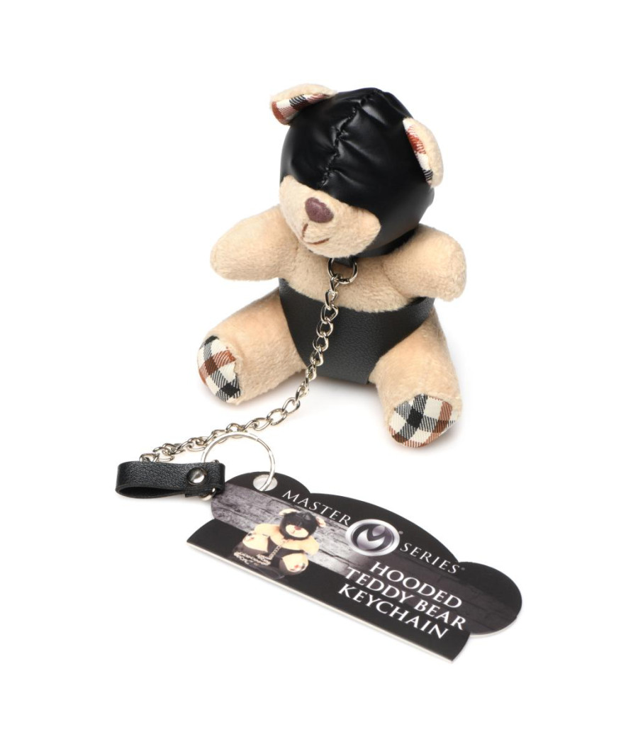 Porte-clés Teddy Bear BDSM avec cagoule