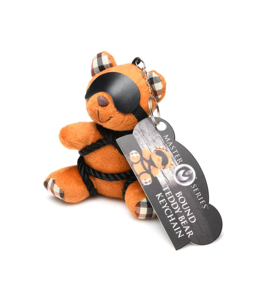 Porte-clés Teddy Bear en tenue Bondage