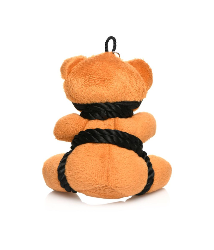 Porte-clés Teddy Bear en tenue Bondage