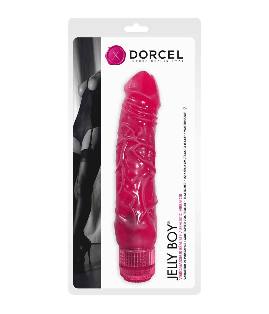 Vibromasseur Jelly Boy - Dorcel