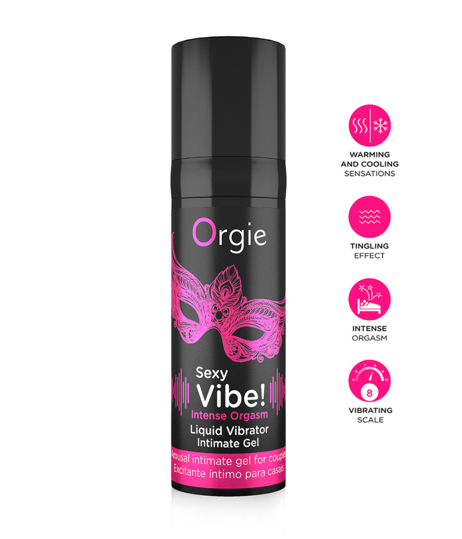 Gel d'excitation Sexy Vibe Intense Orgasm Liquid Vibrator