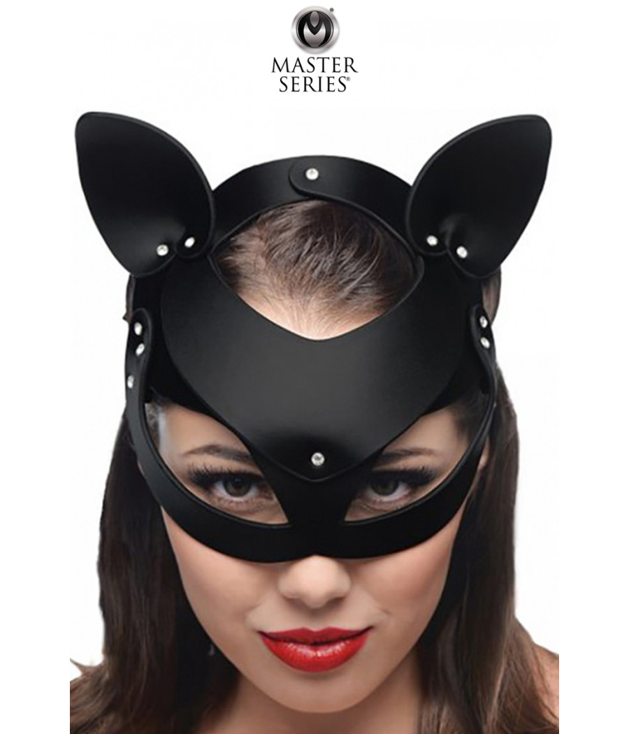 Masque de chat en cuir Bad Kitten