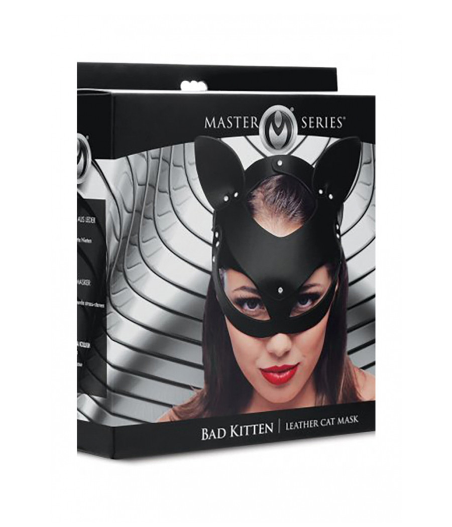 Masque de chat en cuir Bad Kitten