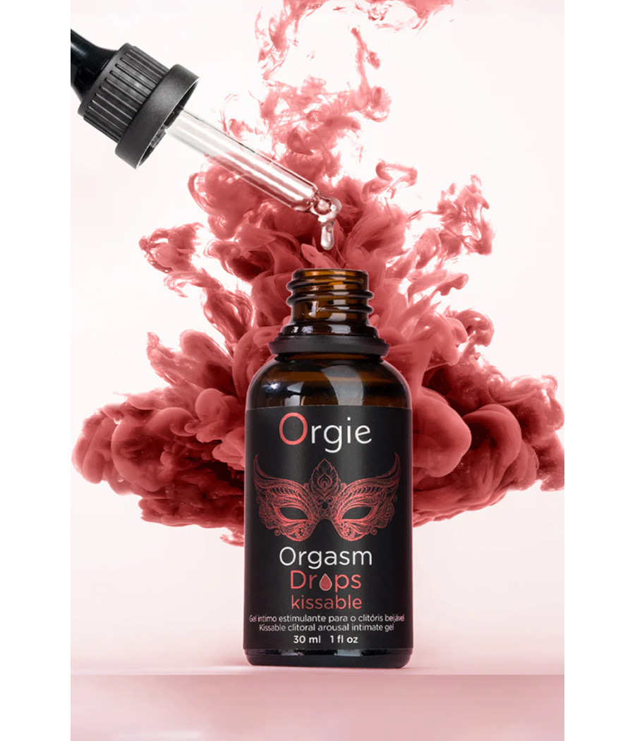 Gel d'excitation du Clitoris Orgasm Drops Kissable