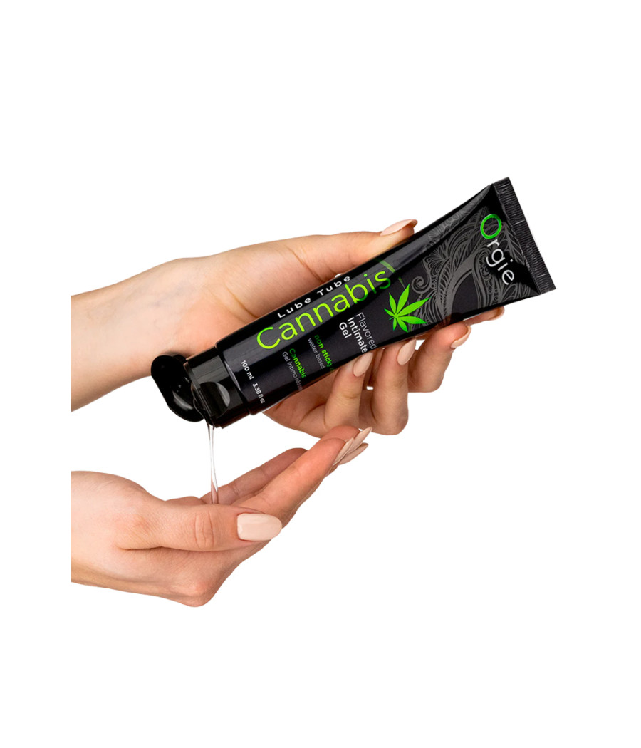 Lubrifiant eau Lube Tube Cannabis 100ml