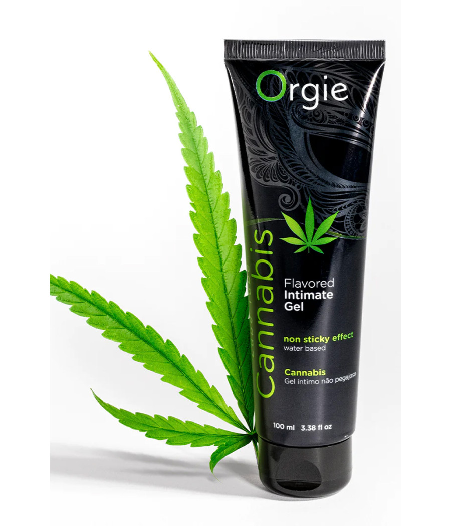 Lubrifiant eau Lube Tube Cannabis 100ml