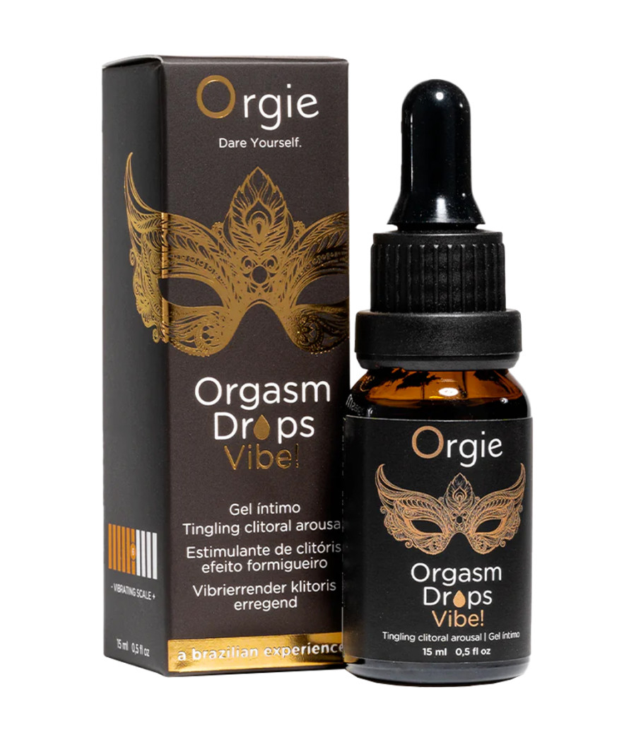 Gel d'excitation du Clitoris Orgasm Drops Vibe 15ml