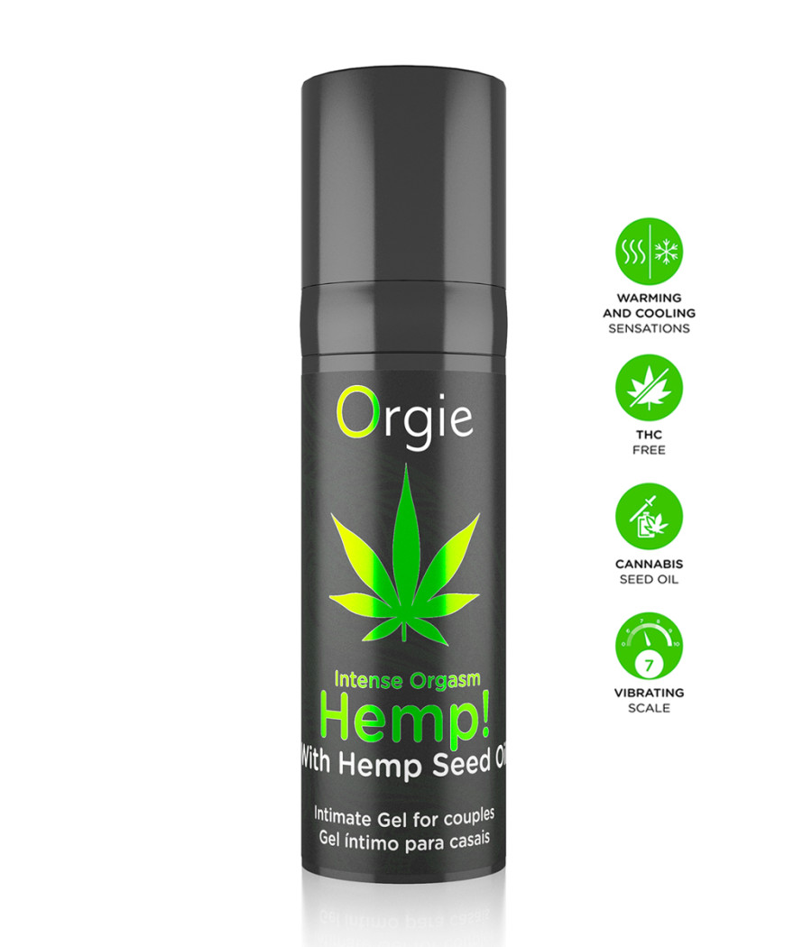 Gel intime dexcitation Hemp Intense Orgasm 15ml