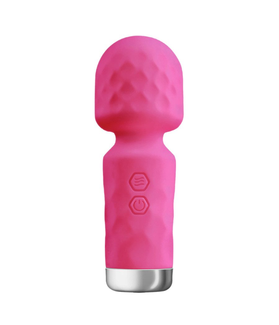 Mini vibromasseur King Wand rose