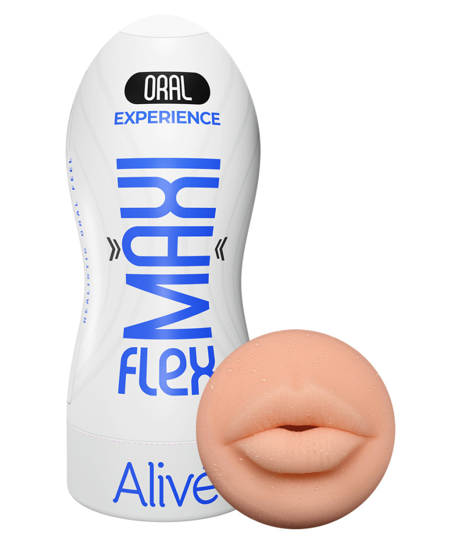 Masturbateur Maxi Flex Oral Experience - Alive