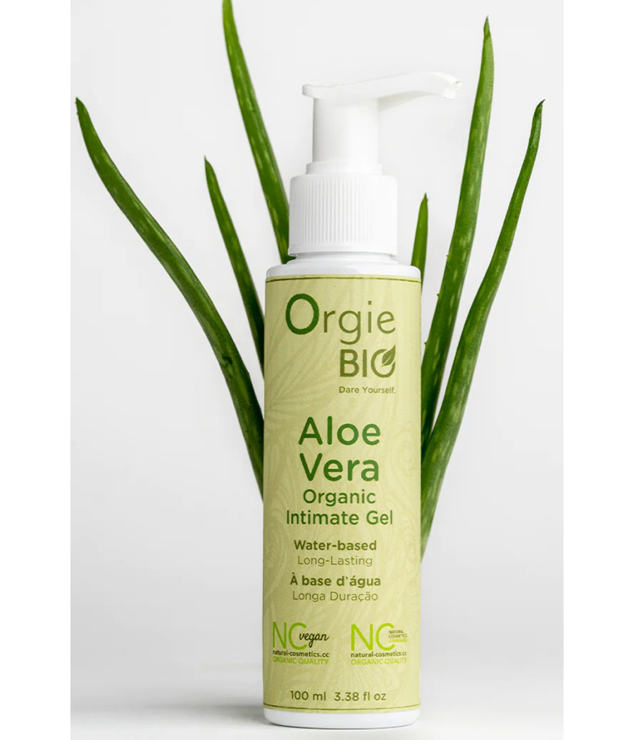 Gel Intime Bio à Base dEau à l'Aloe Vera